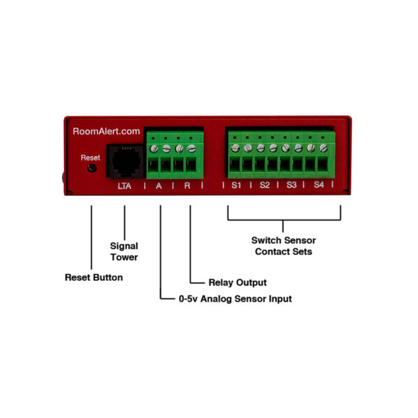 Room Alert 12S Monitor RA12S-DAP-WAS