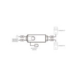 2-Port USB Boundless Cable KM Switch  CS62KM