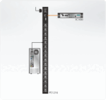 20A/16A 16-Outlet Metered-Ready Energy PDU PE1216G