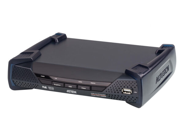 2K DVI-D Dual Link KVM over IP Receiver with PoE - KE6912R