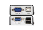 USB VGA Cat 5 Mini KVM Extender (1280 x 1024@100m) - CE100