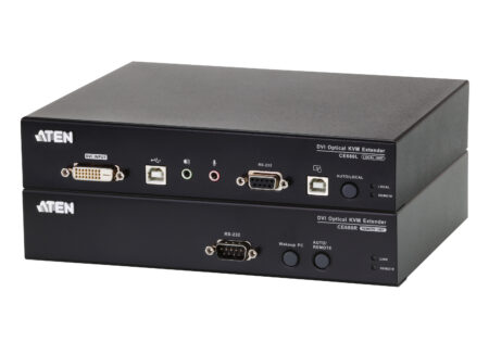 USB DVI Optical KVM Extender (1920 x 1200@600m) - CE680