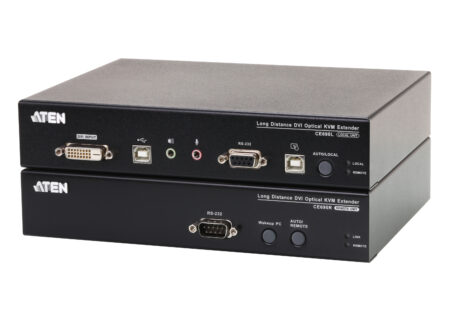 USB DVI Optical KVM Extender (1920 x 1200@20km) - CE690