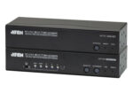 USB VGA Dual View Cat 5 KVM Extender with Deskew (1280 x 1024@300m) - CE775