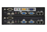 USB VGA Dual View Cat 5 KVM Extender with Deskew (1280 x 1024@300m) - CE775