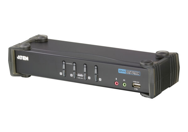 4-Port USB DVI/Audio KVMP™ Switch - CS1764A