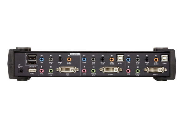 2-Port USB DVI Dual Link/CH7.1 Audio KVMP™ Switch - CS1782A