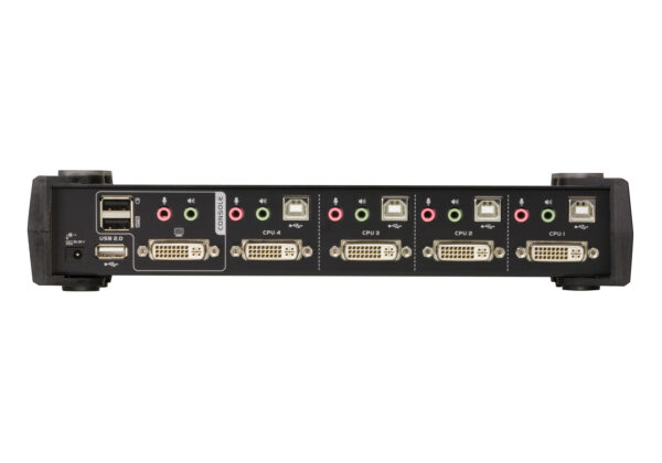 4-Port USB DVI Dual Link/Audio KVMP™ Switch - CS1784A