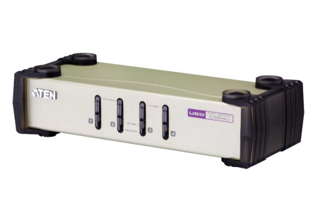 4-Port PS/2-USB VGA KVM Switch - CS84U