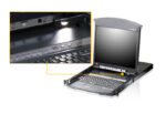 1-Local/Remote Shared Access 8-Port Multi-Interface Cat 5 Dual Rail LCD KVM over IP switch - KL1508Ai
