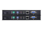 PS/2 VGA/Audio Cat 5 KVM Extender (1600 x 1200@150m) - CE350