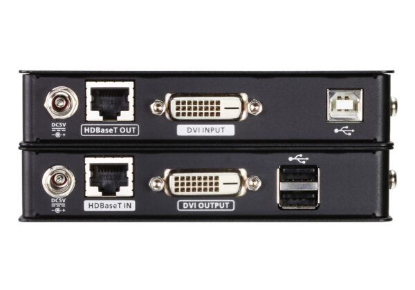 Mini USB DVI HDBaseT™ KVM Extender (1920 x 1200@100m) - CE611