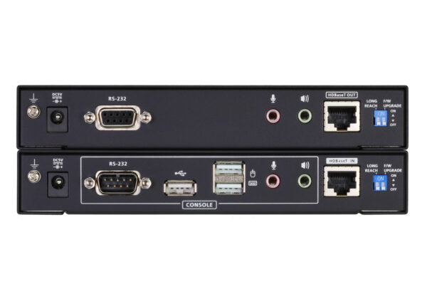USB DVI Dual View HDBaseT™ 2.0 KVM Extender (1920 x 1200 @100 m) - CE624