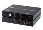 USB HDMI Dual View HDBaseT™ 2.0 KVM Extender (4K@100m for Single View) - CE824
