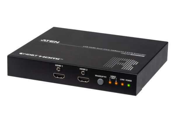 USB HDMI Dual View HDBaseT™ 2.0 KVM Extender (4K@100m for Single View) - CE824