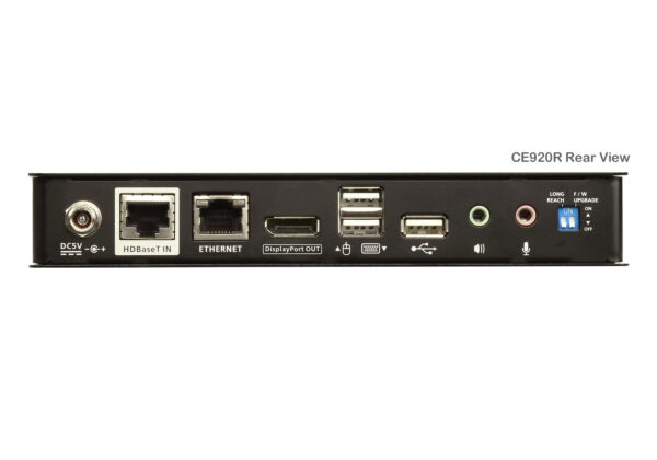 USB DisplayPort HDBaseT™ 2.0 KVM Extender (4K@100 m) - CE920
