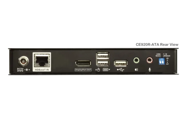 USB DisplayPort HDBaseT™ 2.0 KVM Extender (Remote Unit) (4K@100) - CE920R