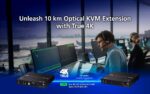 USB True 4K DisplayPort/HDMI Optical KVM Extender (True 4K @ 10 km) - CE990
