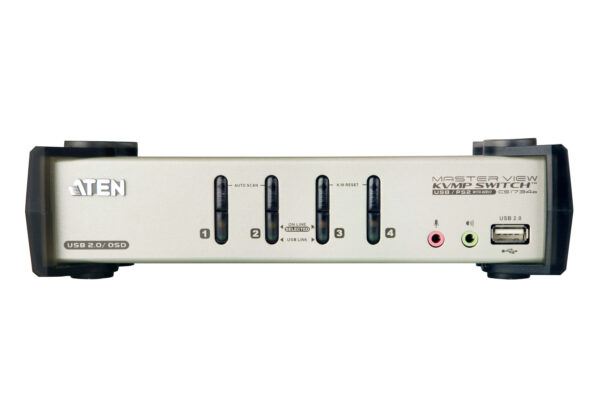 4-Port PS/2-USB VGA/Audio KVMP™ Switch with OSD - CS1734B