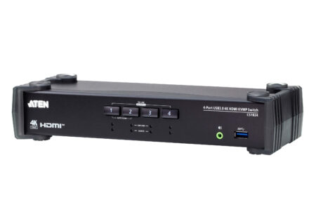 4-Port USB 3.0 4K HDMI KVMP™ Switch with Audio Mixer Mode - CS1824