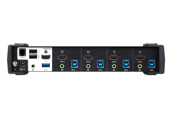 4-Port USB 3.0 4K HDMI KVMP™ Switch with Audio Mixer Mode - CS1824