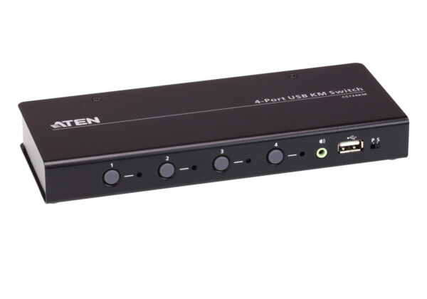 4-port USB Boundless KM Switch (Cables included) - CS724KM