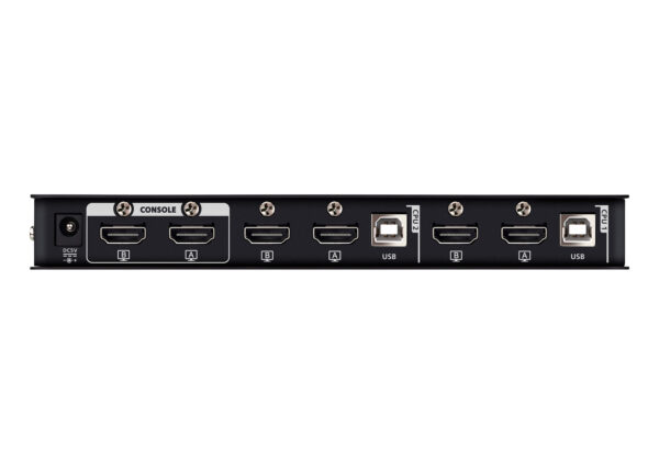 2-Port USB 4K HDMI Dual-Display KVMP™ Switch (Cables included) - CS742H