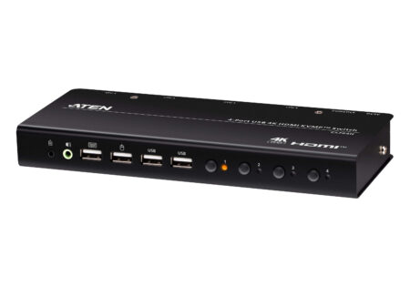 4-Port USB 4K HDMI KVMP™ Switch (Cables included) - CS784H