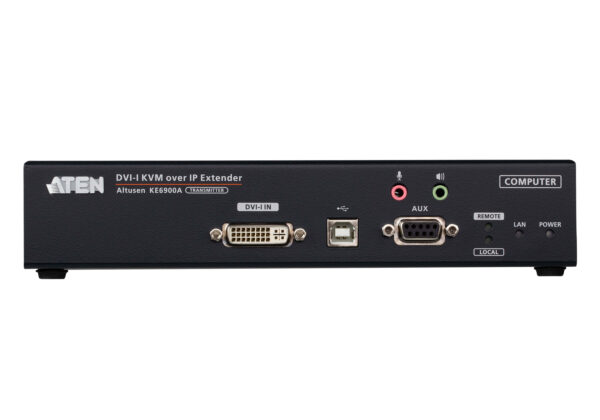 DVI-I Single Display KVM over IP Transmitter - KE6900AT