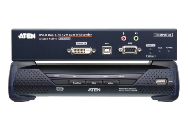 2K DVI-D Dual Link KVM over IP Extender - KE6910
