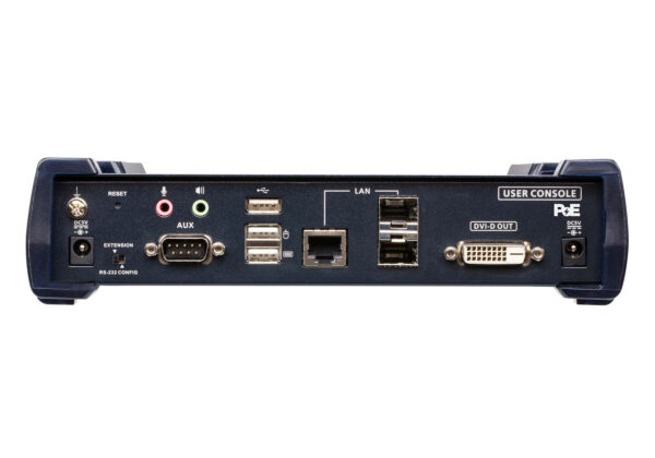 2K DVI-D Dual-Link KVM over IP Receiver with Dual SFP & PoE - KE6922R