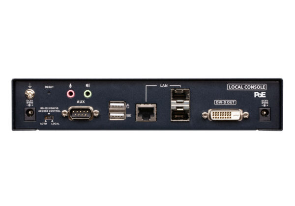 2K DVI-D Dual-Link KVM over IP Transmitter with Dual SFP & PoE - KE6922T