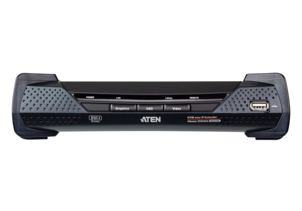 DVI-I Dual Display KVM over IP Receiver - KE6940AR