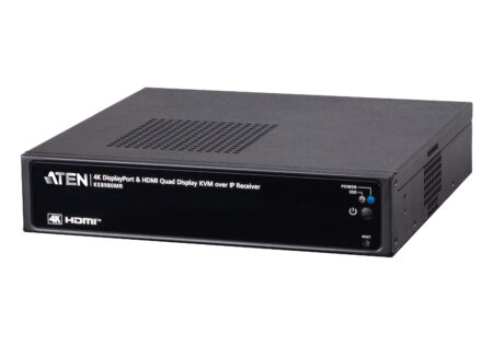 4K Quad-Display KVM over IP Multi-View Receiver - KE8980MR