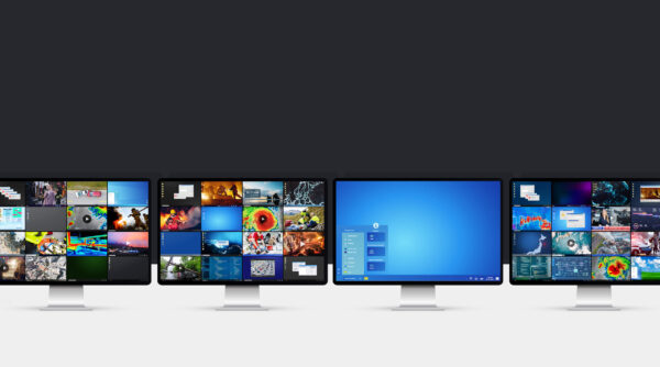 4K Quad-Display KVM over IP Multi-View Receiver - KE8980MR