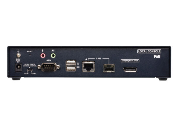 4K DisplayPort Single Display KVM over IP Transmitter with PoE - KE9952T