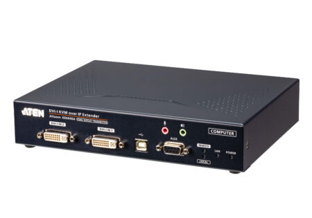 DVI-I Dual Display KVM over IP Transmitter - KE6940AT