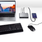 2-Port 4K HDMI USB-C KVM Dock Switch with Power Pass-through - US3310