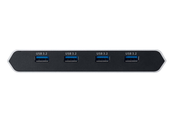 2-Port 4K DisplayPort USB-C KVM Switch with Power Pass-through | Duo Flex (8K, USB 3.2 / 4.0, Thunderbolt 4 Compatible) - US3311