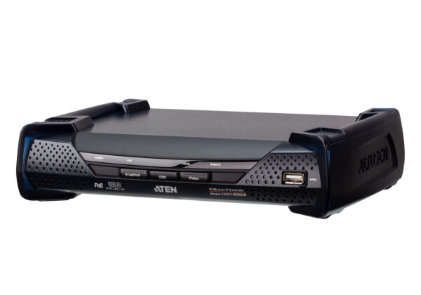 2K DVI-D Dual-Link KVM over IP Receiver with Dual SFP & PoE - KE6922R