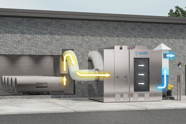 Deep Bed Scrubber for Toxic Gas (AOC1)