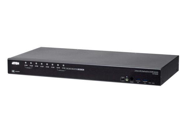 8-Port USB 3.0 4K DisplayPort KVM Switch – CS19208