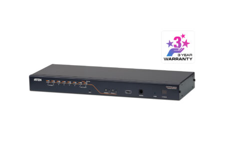 2-Console 8-Port Multi-Interface Cat 5 KVM Switch – KH2508A