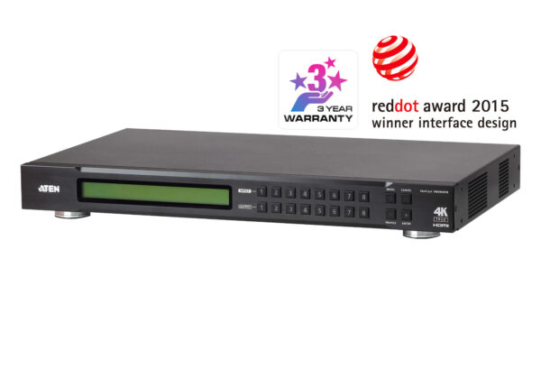 8 × 8 True 4K HDMI Matrix Switch – VM0808HB